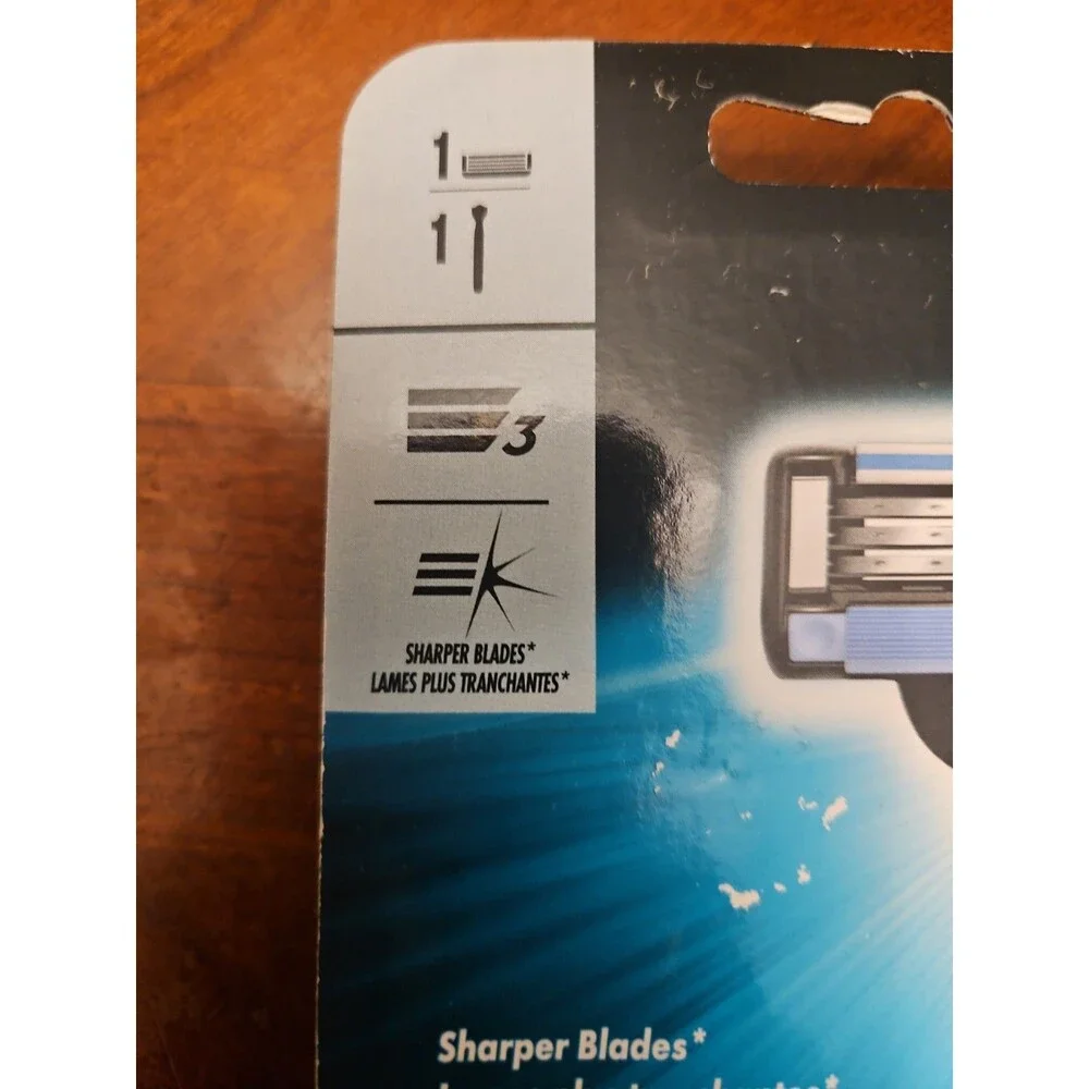 Gillette Mach3 Men's Razor 1 Handle + 1 Cartridge Refill - 2 pack New